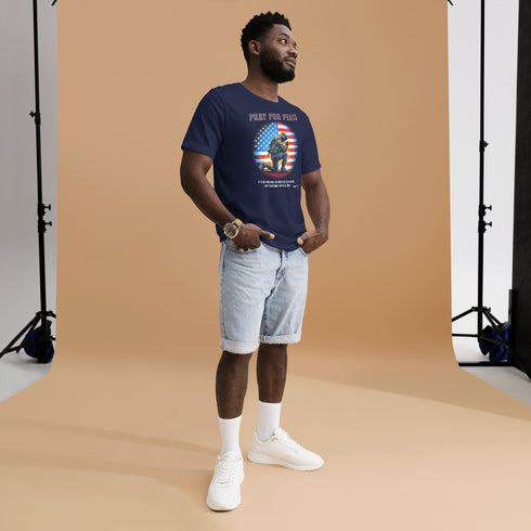 Pray for Peace Christian Bible Verse T-Shirt